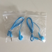 Écouteurs intra-auriculaires filaires stéréo Vicsound 3,5 mm, conception mono-oreille, pour visites touristiques et guides, en PVC, ajustement personnalisé