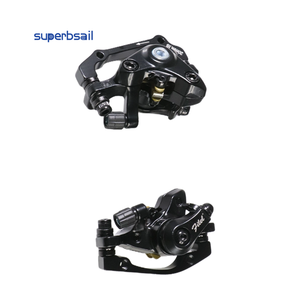 Pinza de frenos de disco mecánica de plástico duradero de bajo precio trasera y delantera para bicicleta - Product Image 3