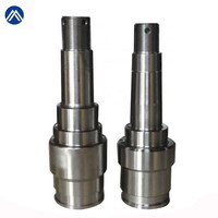 Mesin CNC Logam Kecil Baja Nirkarat Kustom Aluminium Roda Spacer Cnc Mengubah Suku Cadang Auto Cnc Bubut Bagian Balik