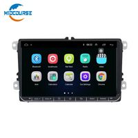 Midcourse 9 дюймов сенсорный экран Android8.1 автомобильный аудио для passat b7 b6 golf 5 polo tiguan quadvia поддержка GPS navi Ipod BT