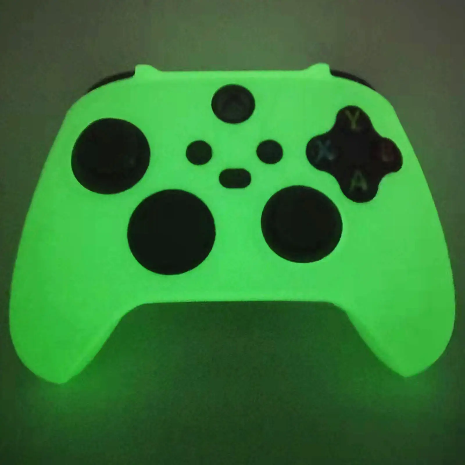 RALAN Luminous Silicone Case PS5 PS3 Joystick Case for Xbox One Switch Pro Xbox 360 Glow In the Dark PS4 Controller Cover