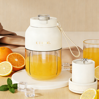 Mini mixeur à glace portable USB, mixeur personnel, mixeur électrique silencieux pour smoothies, maison, bureau, extérieur, camping, CE FCC KC CCC