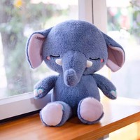 Animaux en peluche personnalisés avec étiquette de taille : Lapin, Éléphant, Ours en peluche, Jouets en peluche pour enfants