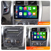 Lecteur Android pour voiture MEKEDE MS, écran 9 pouces, musique, cartes, DVD, 4G Wifi, multimédia pour Toyota Corolla 2006 2008 2009 2010 2012 2013