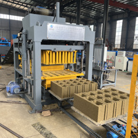 KAIQIAN QT4-15D Machine Automatique Complète pour Fabriquer des Briques en Ciment ou Argile Usine en Afrique du Sud