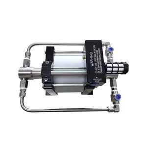 USUN Model:AT80 80:1 Ratio 300-500 Bar Double Action Air Driven Liquid Pressure Testing Pump For Hydro Testing