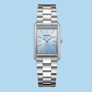 Nuevo Reloj de Cuarzo de Moda para Mujer, de Alta Calidad, Acero Inoxidable, Deportivo Casual, Cronógrafo, Logotipo Personalizado, Ancho de Correa de 20 mm, Cristal - Product Image 1