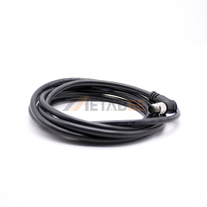 Connecteur circulaire droit M8 M8-6 moulé pour câble de capteur, mâle-femelle, avec code A, 2, 3, 4 broches, 1m, 2m - Product Image 2