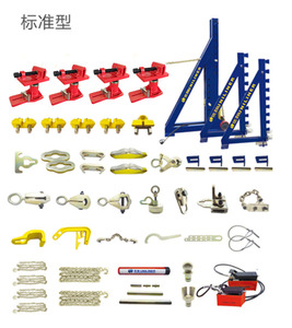 Uniliner UL-L133A xe cơ thể sửa chữa thiết bị thép hội thảo khung máy Dent kéo băng ghế dự bị khung gầm xe sửa chữa hệ thống sàn - Product Image 1