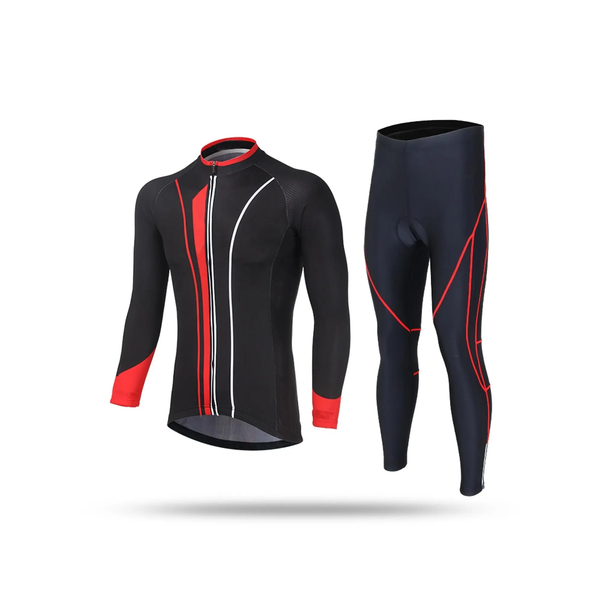 Men's Full Zipper Cycling Jersey Bicycle Bike shirt for men Mountain Clothing Wear long sleeve jacket
