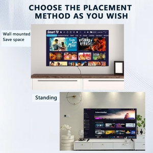 Téléviseur LED <span class=keywords><strong>OLED</strong></span> intelligent sans cadre de 75 <span class=keywords><strong>pouces</strong></span>, 4K Ultra HD, Android, WiFi, Google, en promotion - 43, <span class=keywords><strong>50</strong></span>, 55, 65 <span class=keywords><strong>pouces</strong></span>, téléviseur <span class=keywords><strong>pas</strong></span> <span class=keywords><strong>cher</strong></span> - Product Image 4