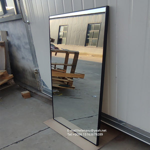 <span class=keywords><strong>Specchio</strong></span> rettangolare nero con struttura in metallo pende rettangolari orizzontali o verticali specchi da parete per soggiorno camera da letto - Product Image 6