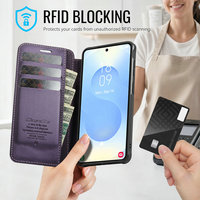 Étui CaseMe rétro avec 3 emplacements pour cartes pour Samsung Galaxy S24 S24Plus S25 S25Plus S26 S26Plus S26FE