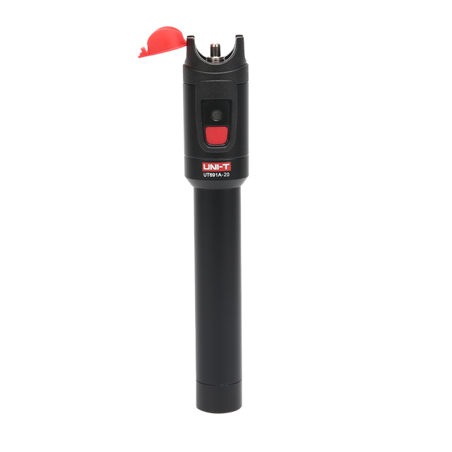 UNI-T UT691A-20 20mW 650nm Fiber Optic Visual Fault Locator Red Laser Pen 69g -10C~+60C for Cable Fault Detection