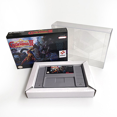 Caja de Super Castlevania IV con cartucho