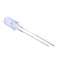Diode LED DIP à tête haute luminosité 5 mm, lampe 2V/3V à économie d'énergie, marque HG, 0,06W, jaune, garantie 2 ans, angle de vision 20-25°