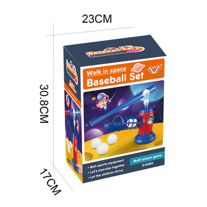 Dispositif d'entraînement au baseball pour enfants, lanceur de balles électrique, jouet pour jeu intérieur et extérieur, équipement de sport pour jeunes enfants - Product Image 5