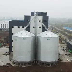 Silo d'acciaio del grano 2023vendita calda Taian Shelley Engineering silo de 5000t silo stoccaggio del grano