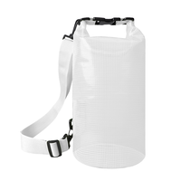 Mochila de Camping Personalizable, Bolsa Seca Transparente para Almacenamiento y Viajes, Impermeable para Deportes al Aire Libre