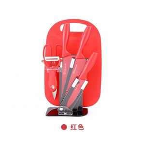 UN set completo di in acciaio inox coltello da cucina fetta di frutta sette pezzo combinazione di regalo set di coltelli - Product Image 5