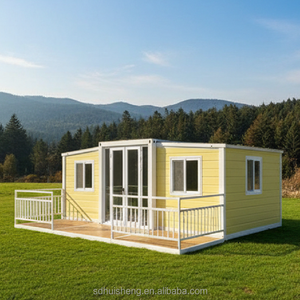 Steel Frame Luxury Expandable Foldable Container <b>House</b> with Customizable Size for Remote Area Housing Mall & School Use - Product Image 2