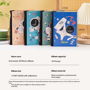 Creativo in tema astronauta collezione di <span class=keywords><strong>Album</strong></span> fotografici in legno adesivo pigro <span class=keywords><strong>persona</strong></span> speciale copertura in legno resistente - Product Image 3