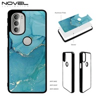 Coque de téléphone personnalisée pour Motorola G51 5G, coques de téléphone à sublimation 2D, étanches, de luxe