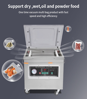 Machine de mise sous vide commerciale de table 260 2C pour aliments, légumes, riz, poisson, à chambre unique