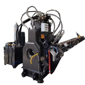 Poinçonneuse hydraulique CNC à trois côtés avec pompe à moteur pour le poinçonnage de trous de coupe d'angle en acier de canal de barre plate de haute précision - Product Image 2