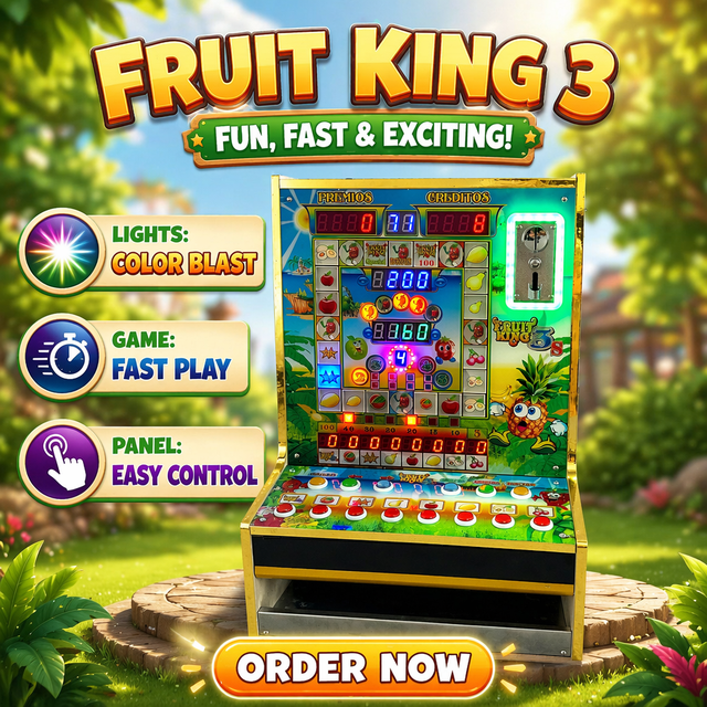 Fruit King Coin-Operated Bingo Game Machine Made in Taiwan