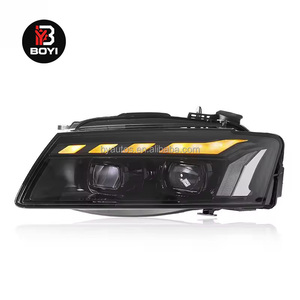 Pour Audi A5 B8 2008 2009 <span class=keywords><strong>2010</strong></span> 2011 – Phare avant LED style RS avec DRL et clignotant dynamique – Ensemble d'éclairage avant pour voiture - Product Image 4