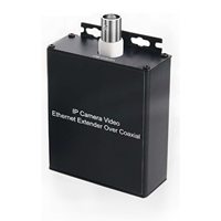 Cámara CCTV IP Video extensor Ethernet sobre Coaxial distancia de transmisión de hasta 2000 M HD de vídeo IP transmitir sobre coaxial cable