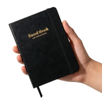 Hochwertiges Bedrucktes Agenda-Tagebuch Leere Notizbücher PU-Leder Hardcover-Journal Planer Notizbuch