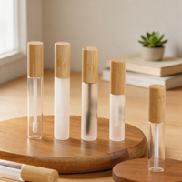 Produit facile à re-remplir pour le maquillage quotidien, les voyages et les fêtes – Contenant cosmétique vide avec applicateur de cils et tubes de brillant à lèvres