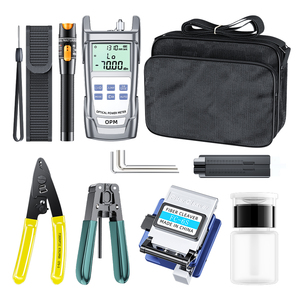 SAIVXIAN FTTH Kit di strumenti in Fibra ottica <span class=keywords><strong>con</strong></span> misuratore di potenza in Fibra ottica e localizzatore di guasti visivi da 10mW FC-6S strumento FTTH - Product Image 1