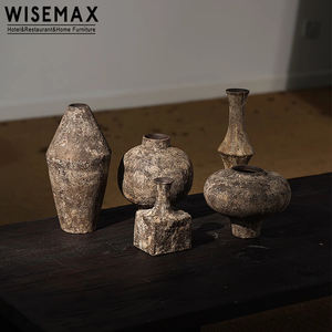 WISEMAX FURNITURE Décoration <span class=keywords><strong>de</strong></span> chambre nordique vases à fleurs en <span class=keywords><strong>poterie</strong></span> faits à la main accessoires <span class=keywords><strong>de</strong></span> table en céramique moderne vase pour la décoration intérieure - Product Image 3