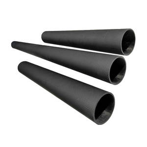 Матовая трубка Carrbon с покрытием из углеродного волокна длина и размер трубы по индивидуальному заказу - Product Image 3