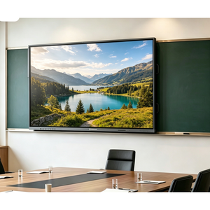 ไวท์บอร์ดอัจฉริยะแบบสัมผัสขนาด 75 นิ้ว LED จอแบน 4K ระบบปฏิบัติการคู่ Android และ Windows สำหรับการศึกษา - Product Image 2