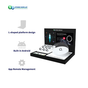 Soporte de promoción fabricante de moda personalizado venta de marcas estante de diseño de productos estantes de exhibición de escritorio de pie supermercado exhibición - Product Image 3