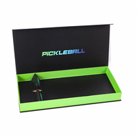 Boîtes d'emballage rigides personnalisées OEM ODM pour votre marque, avec couvercle magnétique, pour raquettes de Peakball et de Ping-Pong, estampage, pelliculage brillant, UV