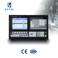 Système de commande de tour CNC industriel 980TC, contrôleur de tournage à 3 axes avec écran LCD couleur de 8 pouces pour l'usinage sur tour
