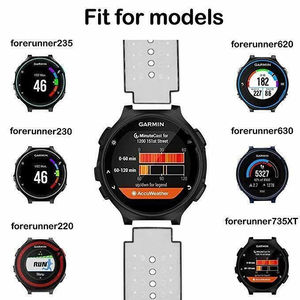 Bracelets de montre Upro, bracelets de remplacement colorés pour montres intelligentes Garmin Forerunner 220/230/235/620/630/735 - Product Image 3
