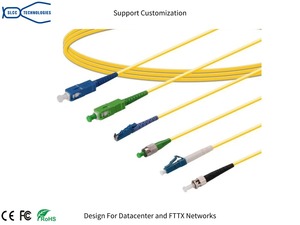 Customized 2.0mm MM Multi-Mode Fiber LC/UPC To FC/UPC Duplex <strong>Optical</strong> Patch Cord For FTTX Datacenter OM1 OM2 OM3 OM4 OM5 - Product Image 5