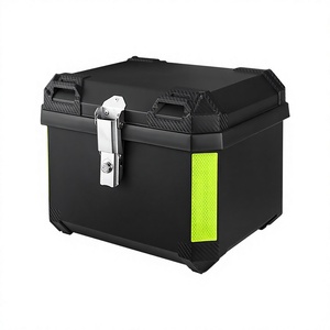 En stock, <span class=keywords><strong>coffre</strong></span> arrière universel pour moto, 45L, grande capacité, amovible, étanche, boîte de <span class=keywords><strong>rangement</strong></span> en PP pour vélos électriques - Product Image 1