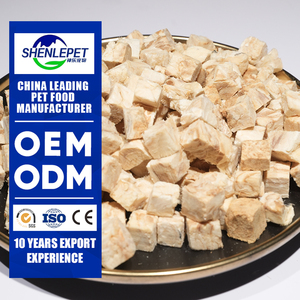 OEM ODM Emballage personnalisé saveur poisson doux humide à mâcher animaux de compagnie nourriture Topper Pet morue granulés animaux de compagnie aliments lyophilisés - Product Image 1