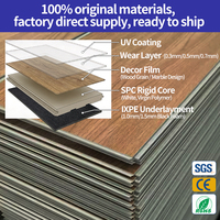 Revetement De Sol En Vinyle SPC De Luxe Noyau Rigide Imperméable Avec Système De Clic Valinge Design Grain De Bois