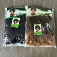 Extensions de cheveux synthétiques tressées en promotion, extensions de cheveux pour tresses africaines, perruque lisse et volumineuse effet chenille pour femmes, vente en gros