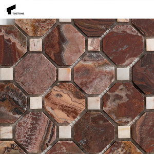 Tostone popolare naturale Emperador in <span class=keywords><strong>marmo</strong></span> lucido scuro mattonelle di mosaico <span class=keywords><strong>per</strong></span> il moderno bagno a prezzi accessibili <span class=keywords><strong>cucina</strong></span> Design del pavimento della parete - Product Image 5