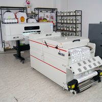 Nouvelle Imprimante DTF Numérique A1 I3200 Automatique à Double Tête pour Film PET de 60cm, Machine d'Impression de T-shirts par Transfert, avec Dispositif de Secouage de Poudre