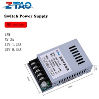ZTAO Fuente de alimentación de 24V CC de 95% eficiencia SMPS de salida única para controladores LED 220V CA Uso industrial CE para